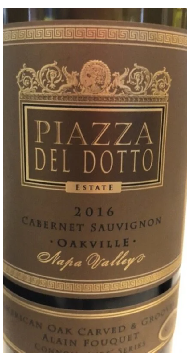 2016 | Del Dotto | Piazza del Dotto Connoisseurs Series Cabernet Sauvignon at CaskCartel.com