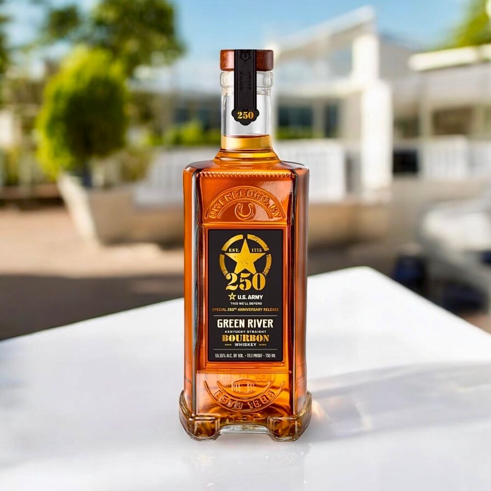 Green River U.S. Army 250th Anniversary Special Release Kentucky Straight Bourbon Whiskey at CaskCartel.com 2