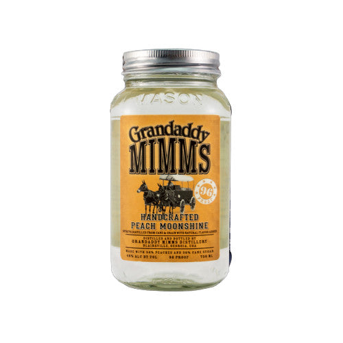 Grandaddy Mimms Handcrafted Peach Moonshine at CaskCartel.com