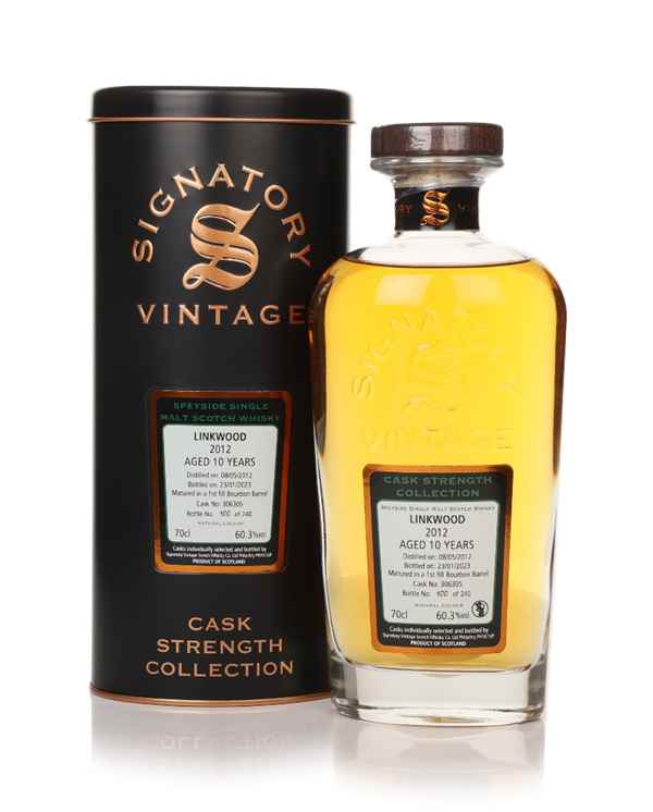 Linkwood 10 Year Old 2012 (cask 306305) - Cask Strength Collection (Signatory) | 700ML at CaskCartel.com