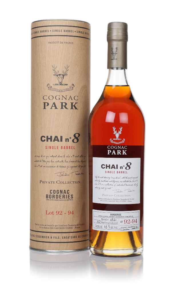 Cognac Park Chai N°8 Single Barrel Borderies Lot 92-94 | 700ML at CaskCartel.com