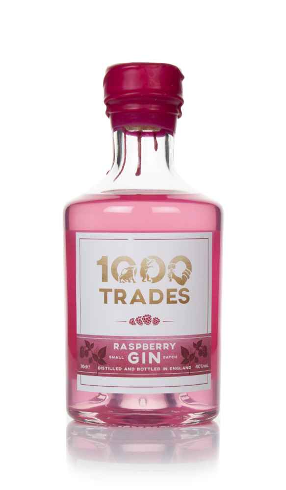 1000 Trades Raspberry Gin | 700ML at CaskCartel.com