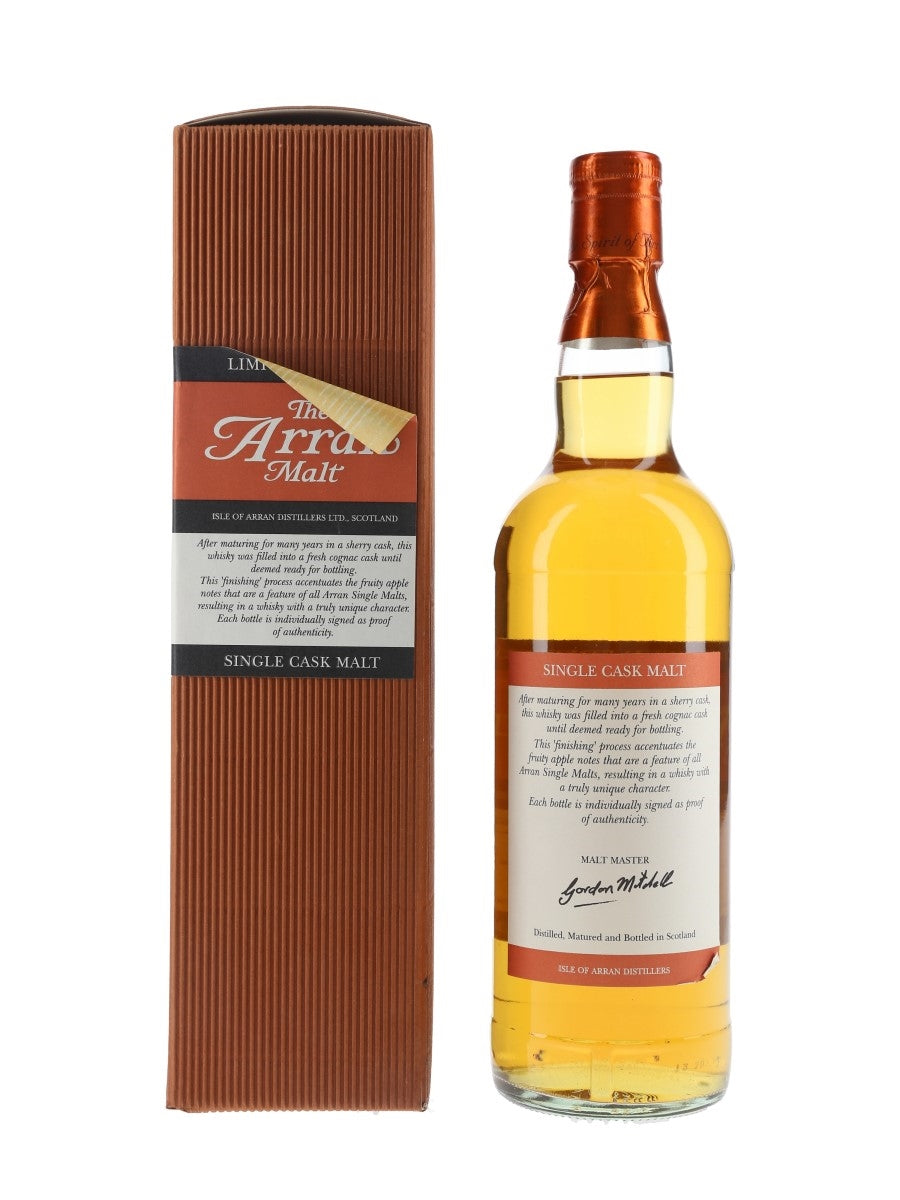 Arran Finished in Cognac Cask (B.2003) 58.2% ABV Limited Edition Scotch Whisky | 700ML at CaskCartel.com