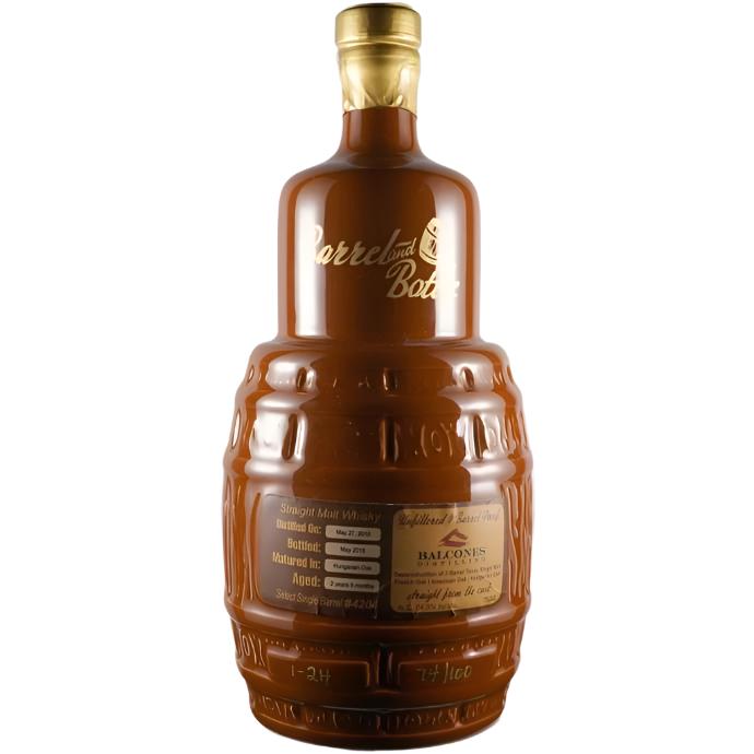 Barrel & Bottle Balcones Deconstruction Hungarian Oak Aged Texas Single Malt Whiskey at CaskCartel.com