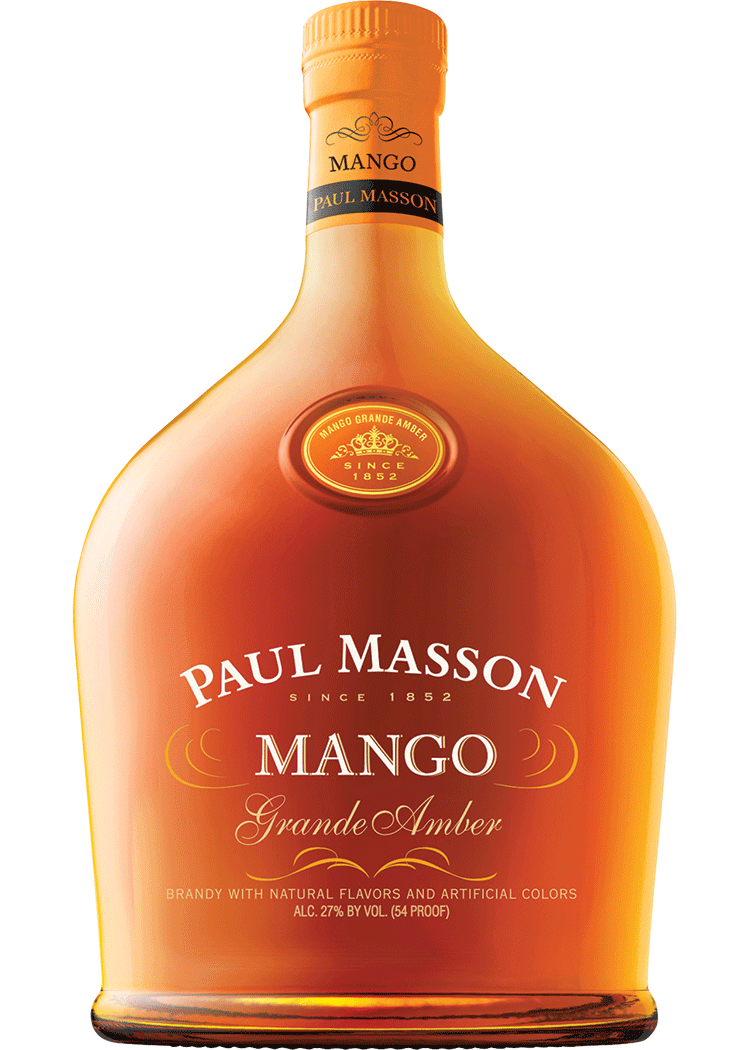 Paul Masson Grande Amber Mango Brandy - CaskCartel.com