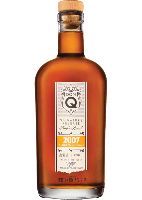 Don Q 2007 Limited Edition Single Barrel Rum - CaskCartel.com