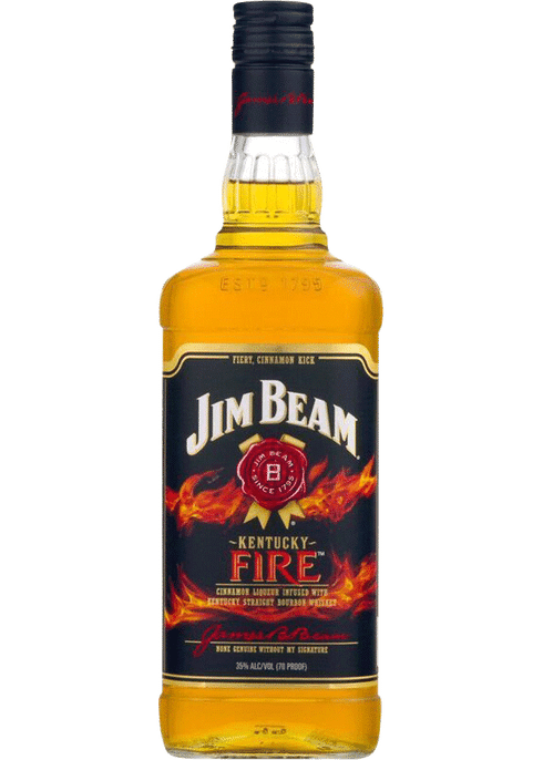 Jim Beam Fire Bourbon Whiskey - CaskCartel.com