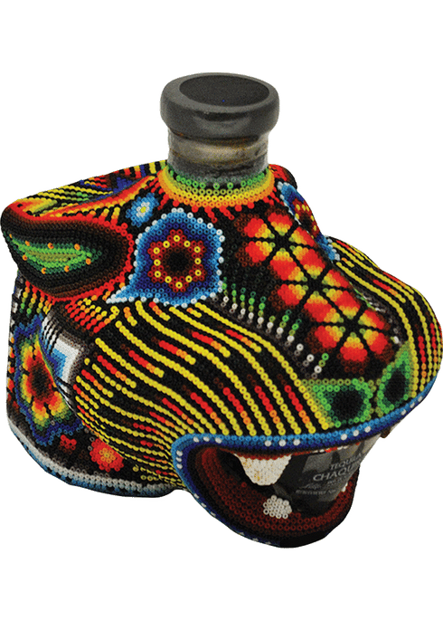 Chaquira Beaded Jaguar Extra Anejo Tequila - CaskCartel.com