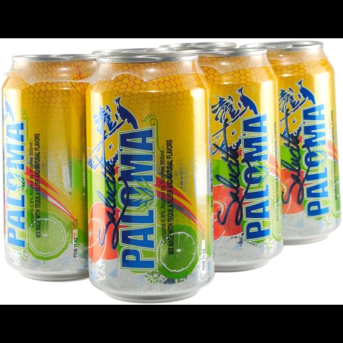 Salucita Paloma Pre-mixed Cocktails | 6 x 355ML at CaskCartel.com