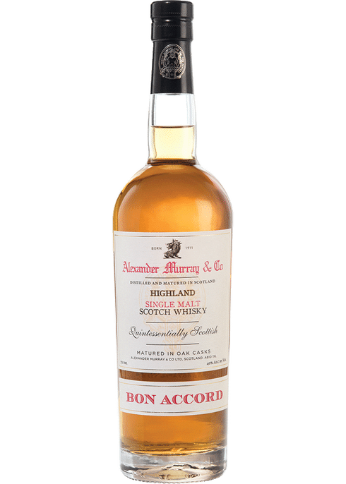 Alexander Murray Bon Accord Highland Single Malt Scotch Whisky - CaskCartel.com