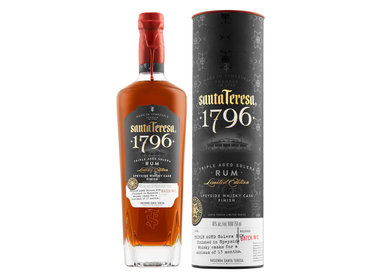 Santa Teresa 1796 Triple Aged Solera Rum at CaskCartel.com