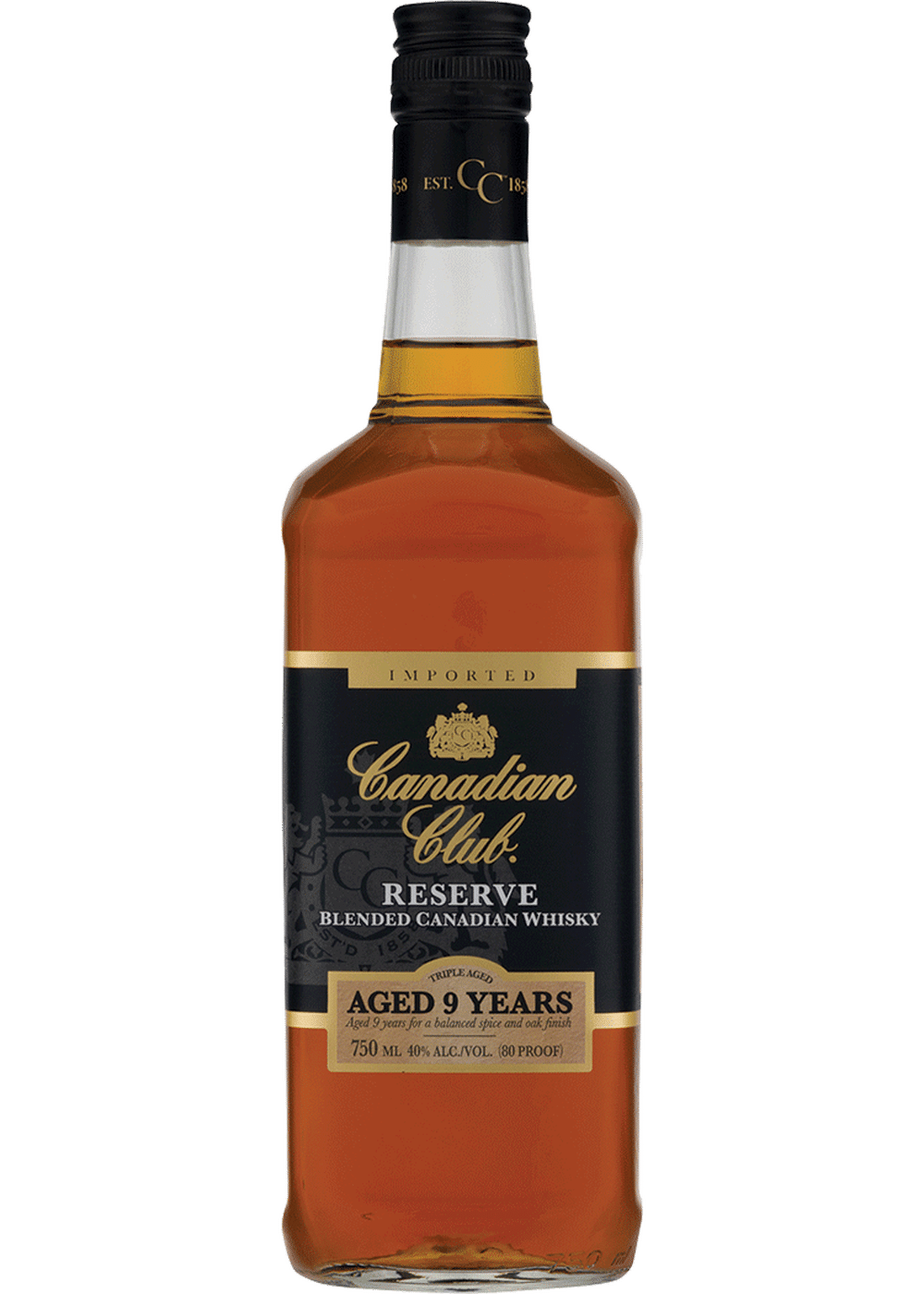 Canadian Club Reserve 9 Year Whisky - CaskCartel.com