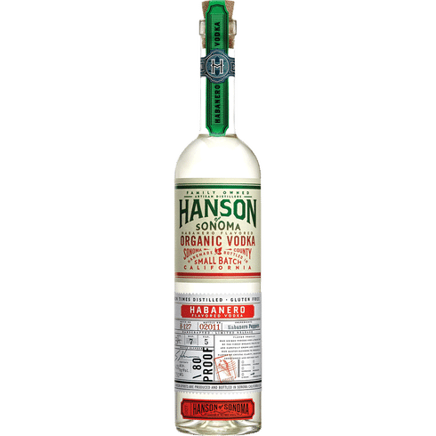Hanson of Sonoma Habanero Vodka at CaskCartel.com