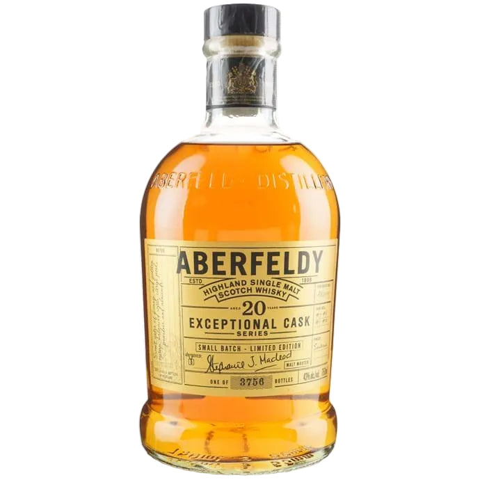 Aberfeldy 20 year Old Sauternes Cask Finish Exceptional Cask Series Scotch Whisky at CaskCartel.com