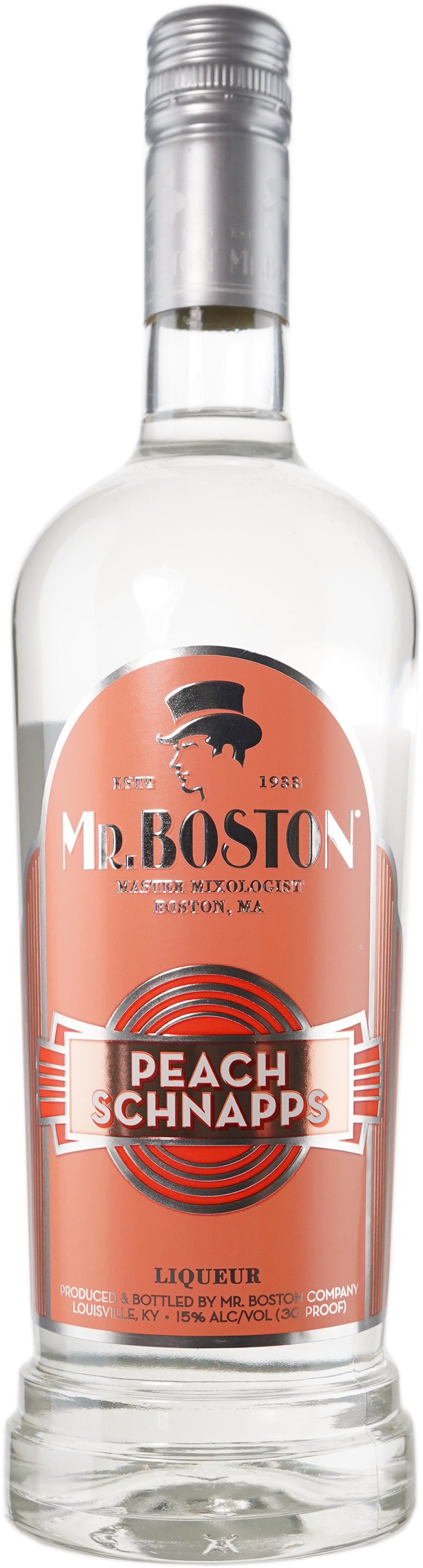 Mr Boston Peach Schnaaps Liqueur at CaskCartel.com