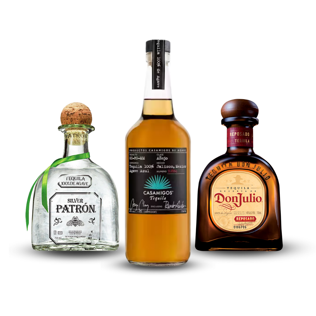 Father's Day Bundle 2023 | Patron Silver Tequila + George Clooney | Casamigos Anejo Tequila + Don Julio Reposado Tequila At CaskCartel.com