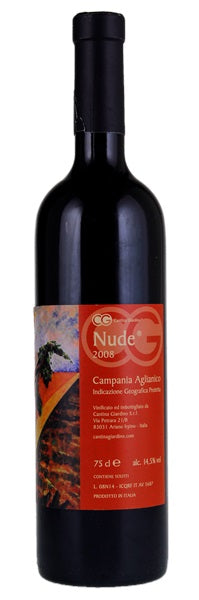 2008 | Cantina Giardino | Nude Aglianico d'Irpinia at CaskCartel.com