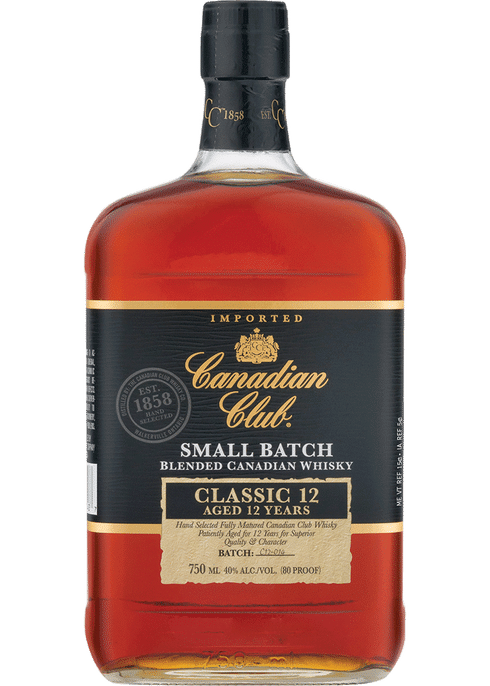 Canadian Club Small Batch Classic 12 Year Whisky