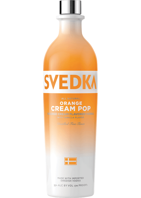 Svedka Orange Cream Pop Vodka - CaskCartel.com
