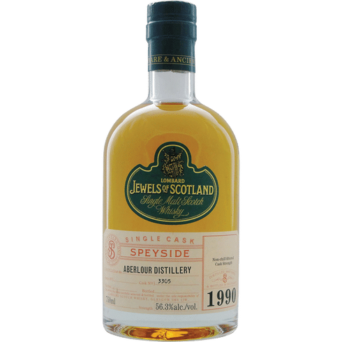 Lombard Jewels of Scotland Aberlour 1990 Single Malt Scotch Whiskey at CaskCartel.com