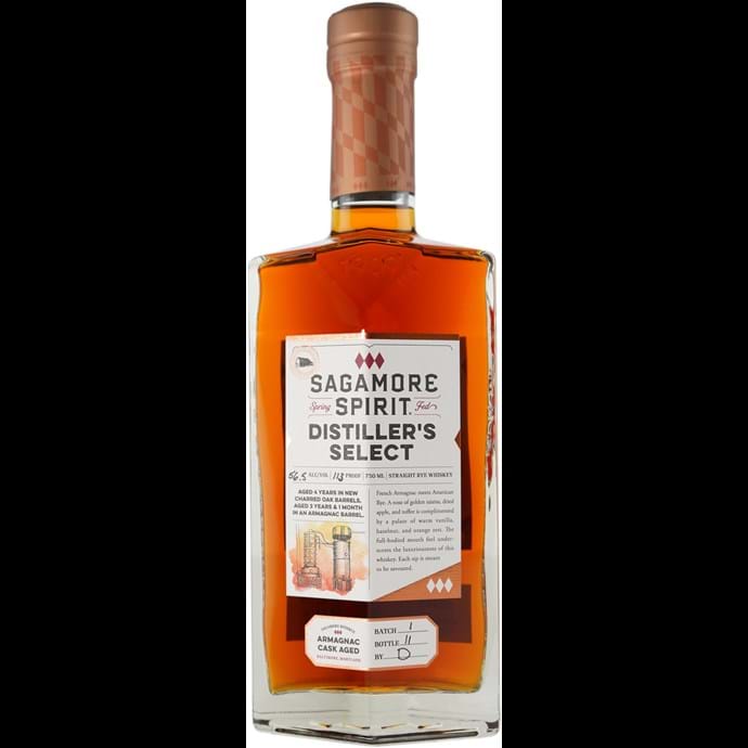 Sagamore Spirit Rye Finished in Barrel US MA/IL Single Barrel Project Whiskey at CaskCartel.com