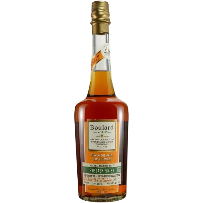 Boulard VSOP Calvados Rye Cask Finished Brandy at CaskCartel.com