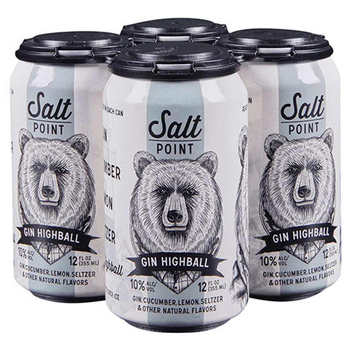 Salt Point Gin Highball Cocktail | 4x355ML at CaskCartel.com