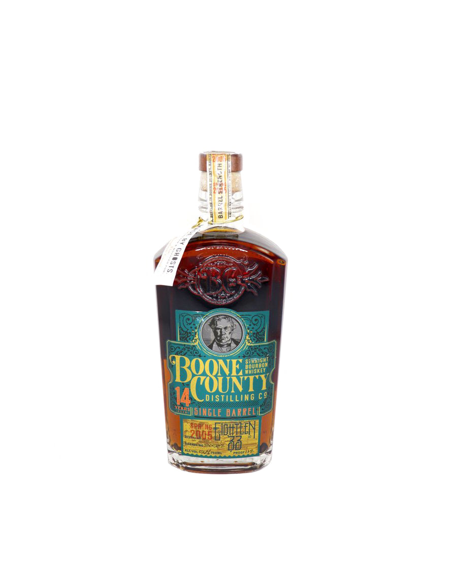 Boone County 14 Year old Single Barrel Barrel Strength Bourbon The Bourbon Central Bottling Whiskey at CaskCartel.com