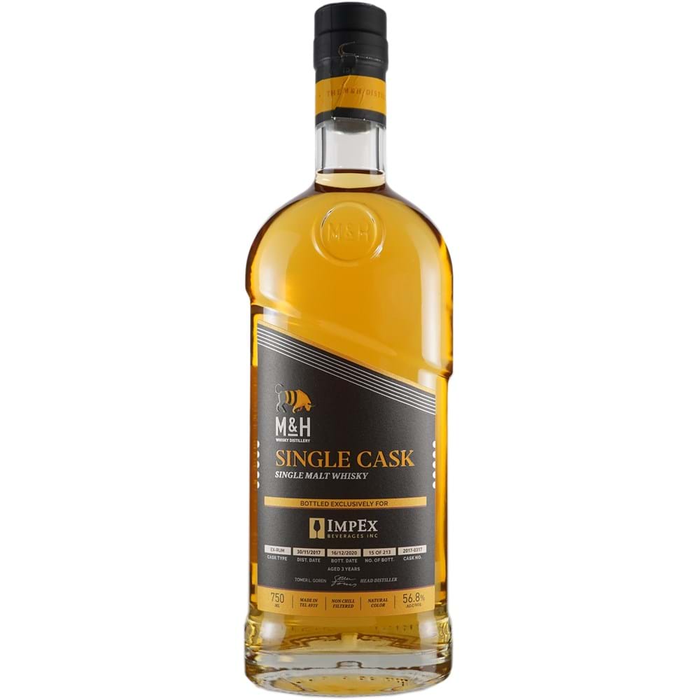 Milk & Honey Elements ex Jamaican Rum Cask # 0317 Israeli Single Malt Whisky at CaskCartel.com