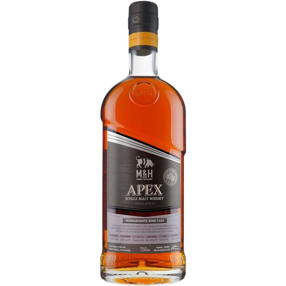 Milk & Honey Elements ex Apex Pomegranate Wine Cask Israeli Single Malt Whisky at CaskCartel.com