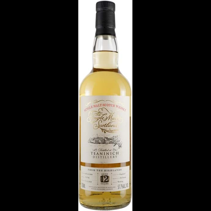 Single Malts of Scotland Teaninich 12 year Old Cask Strength 2008 Scotch Whiskey at CaskCartel.com
