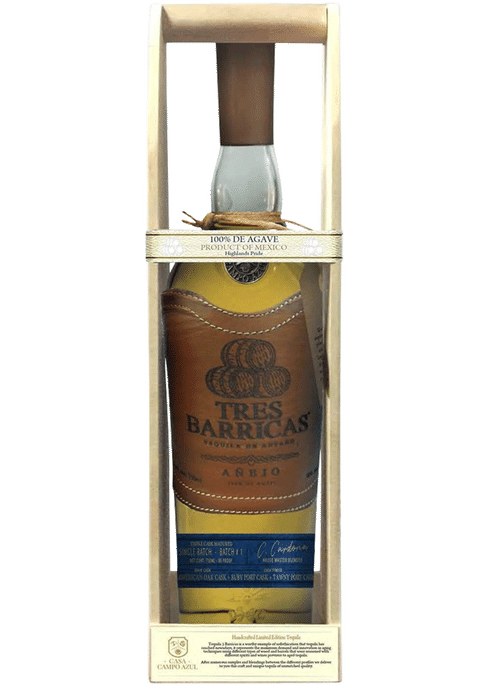 Tres Barricas Anejo Tequila - CaskCartel.com