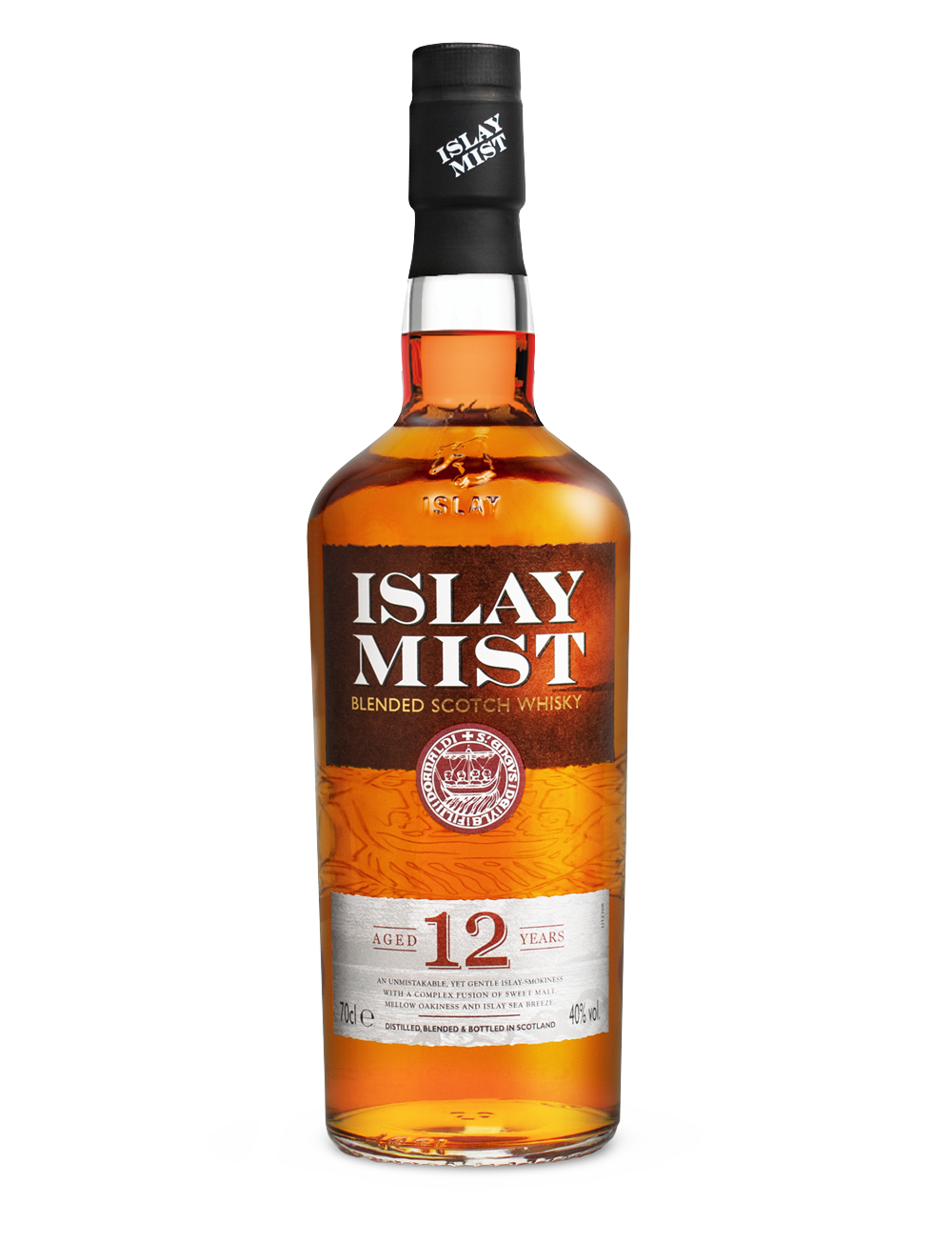 Islay Mist 12 Year Old Blended Scotch Whisky | 700ML at CaskCartel.com
