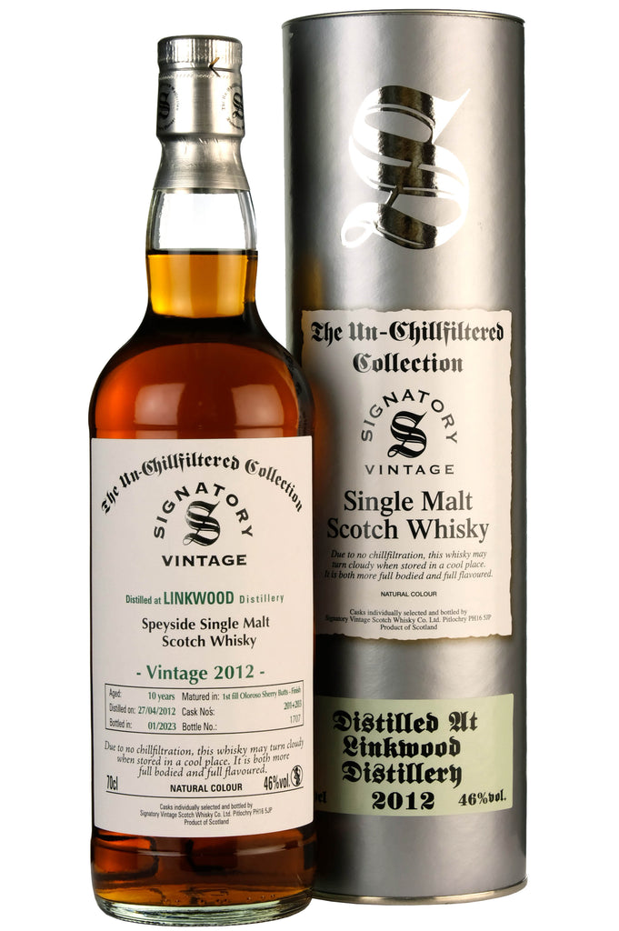Linkwood 10 Year (D.2012, B.2023) Signatory Vintage Scotch Whisky | 700ML at CaskCartel.com