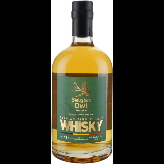 The Belgian Owl Evolution 4 year Old Belgian Single Malt Whiskey at CaskCartel.com