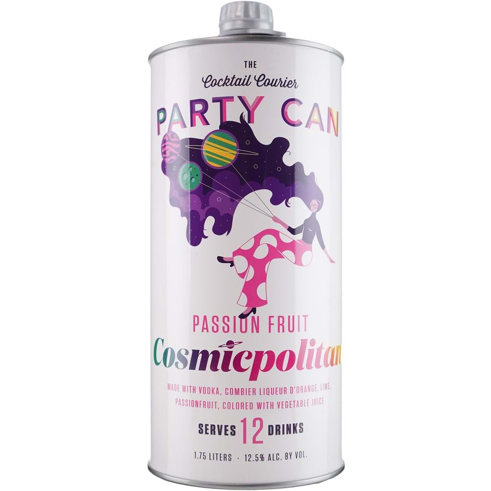 Courier Party Can Passion Fruit Cosmicpolitan Cocktail | 1.75L at CaskCartel.com
