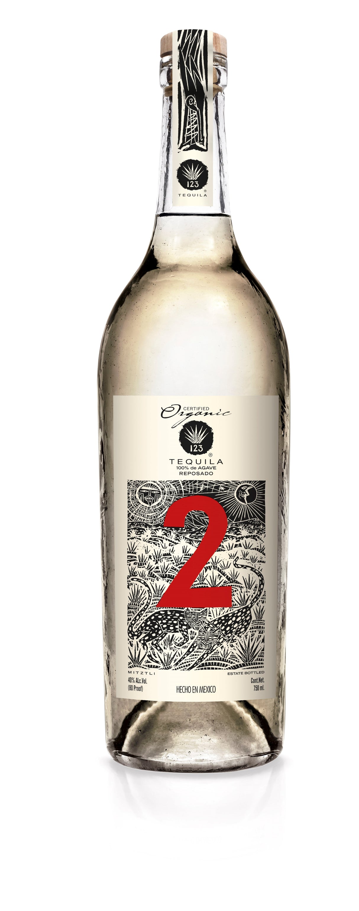 123 Organic Reposado Tequila - CaskCartel.com