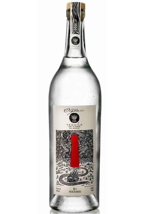 123 Organic Blanco Tequila - CaskCartel.com