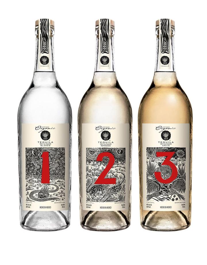 123 Organic Collection Tequila - CaskCartel.com