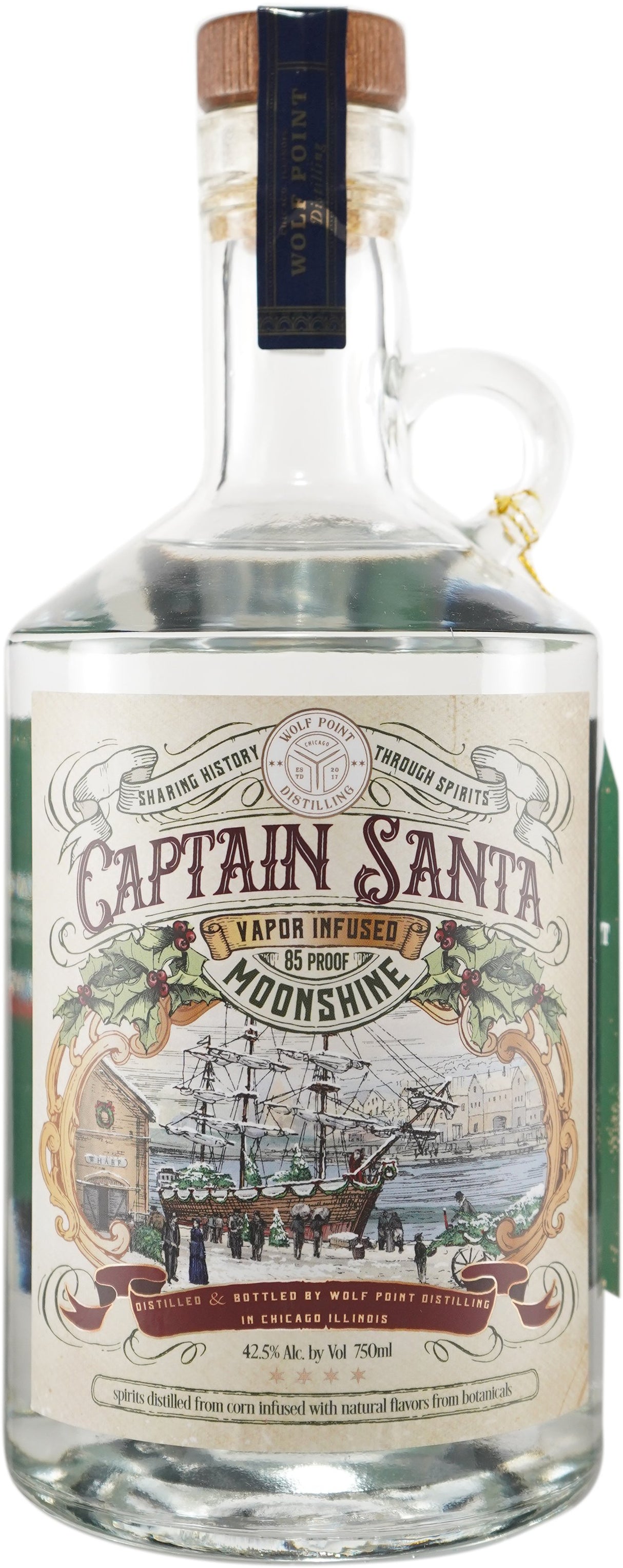 Captain Santa Vapor Infused Moonshine at CaskCartel.com