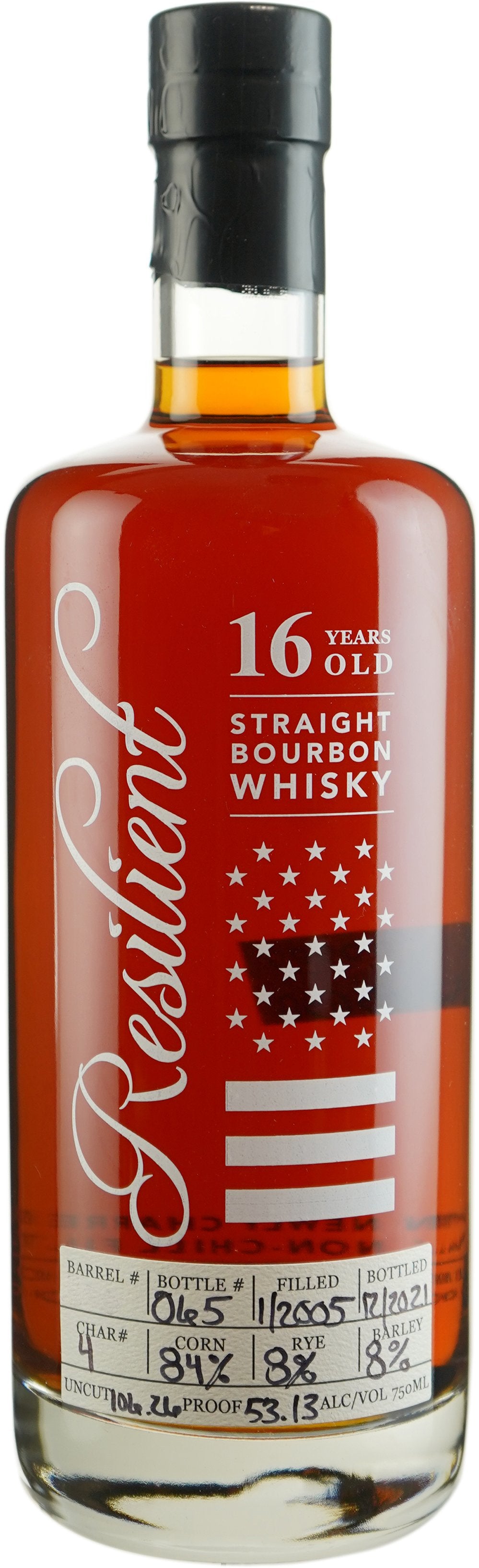 Resilient 16 Year Old Barrel Proof Straight Bourbon Single Barrel # 137 Whisky at CaskCartel.com