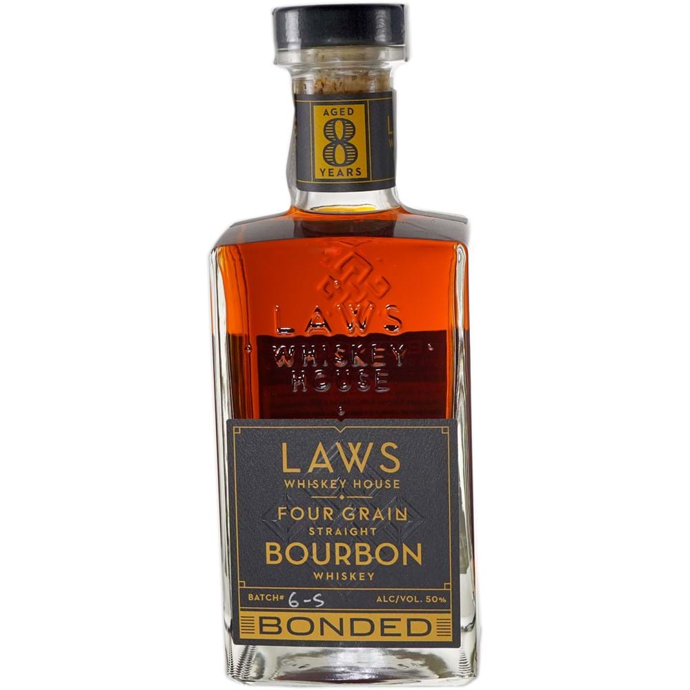 Laws House 8 Year Old Four Grain Straight Bourbon Bottled in Bond Whiskey at CaskCartel.com