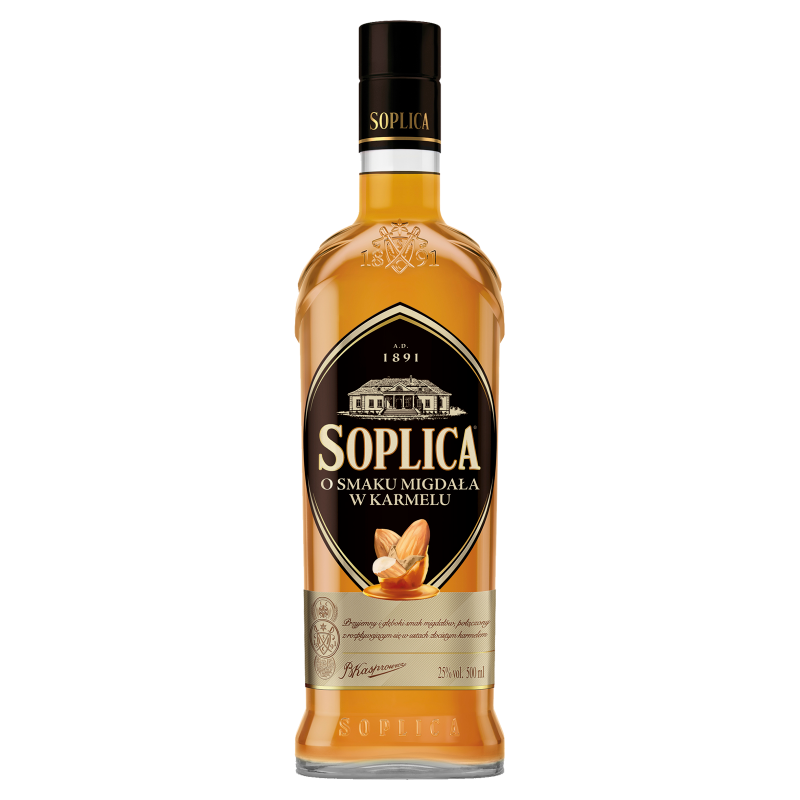Nalewka Soplica Migdal w Karmelu Liqueur | 500ML at CaskCartel.com