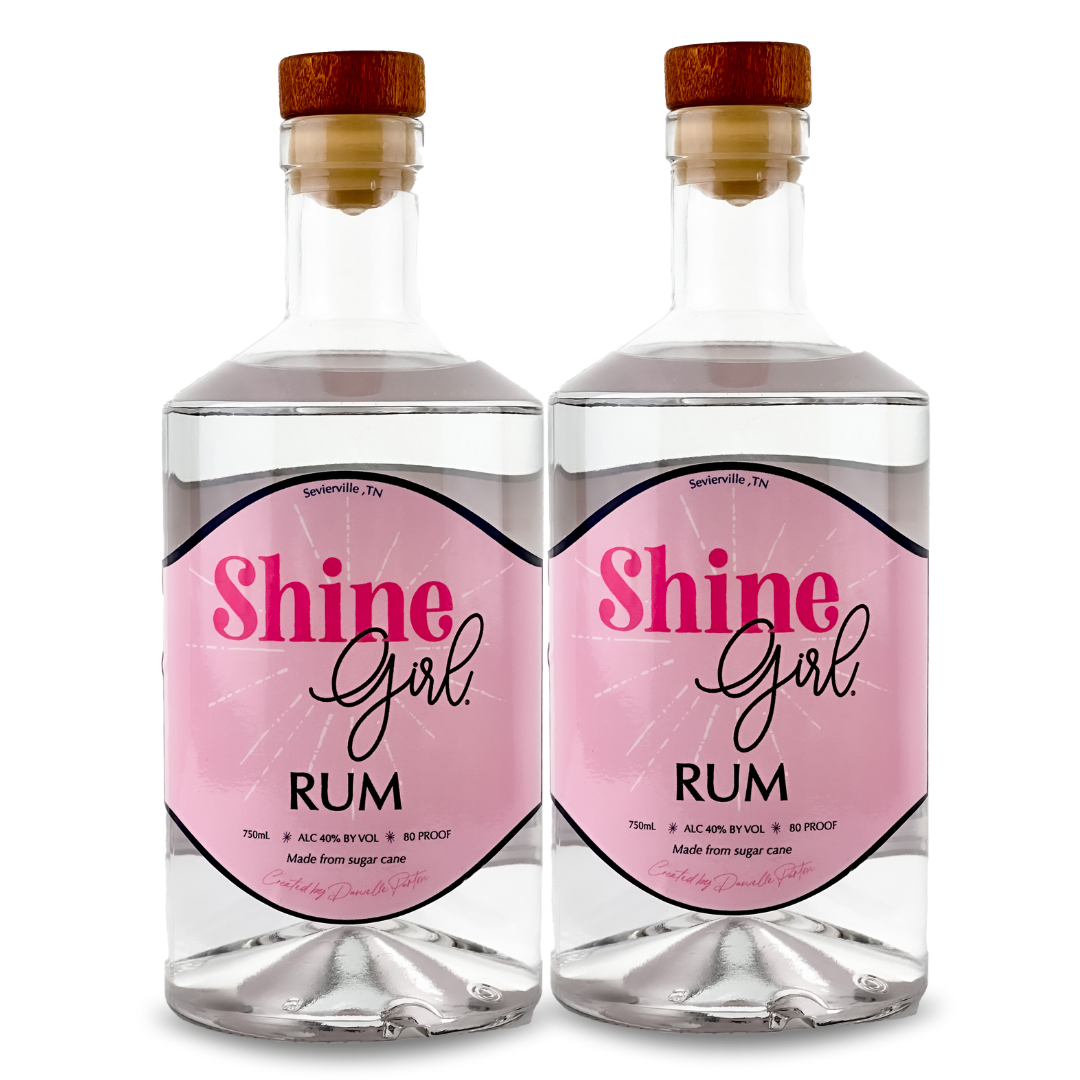 Shine Girl Rum | Limited Edition (2) Bottle Bundle at CaskCartel.com
