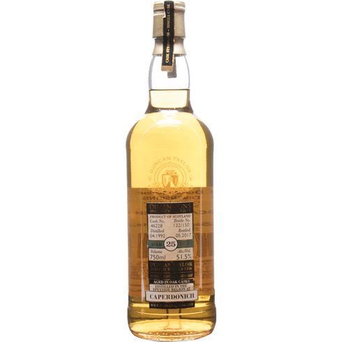 Dimensions Caperdonich 25 Year Single Malt Scotch Whisky at CaskCartel.com