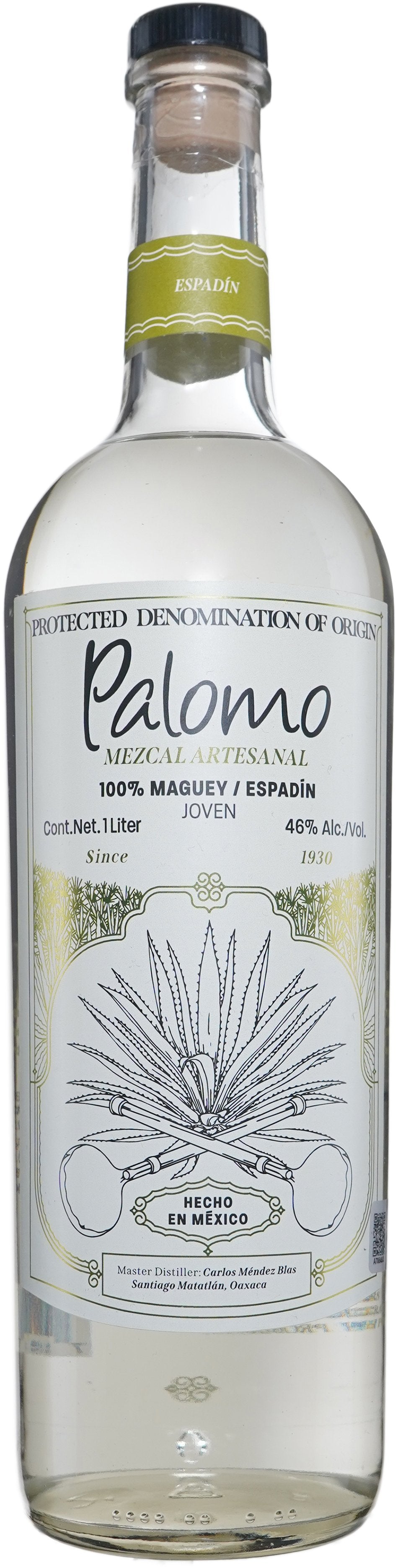 Palomo Artesanal Espadin Mezcal | 1L at CaskCartel.com