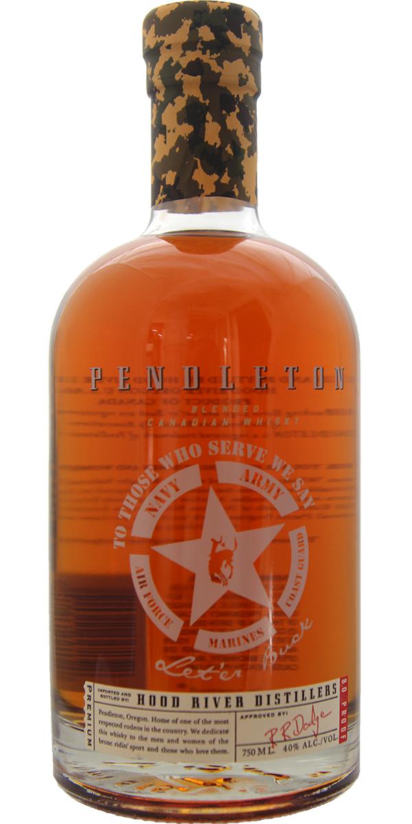 Pendleton Armed Forces Blended Canadian Whisky - CaskCartel.com