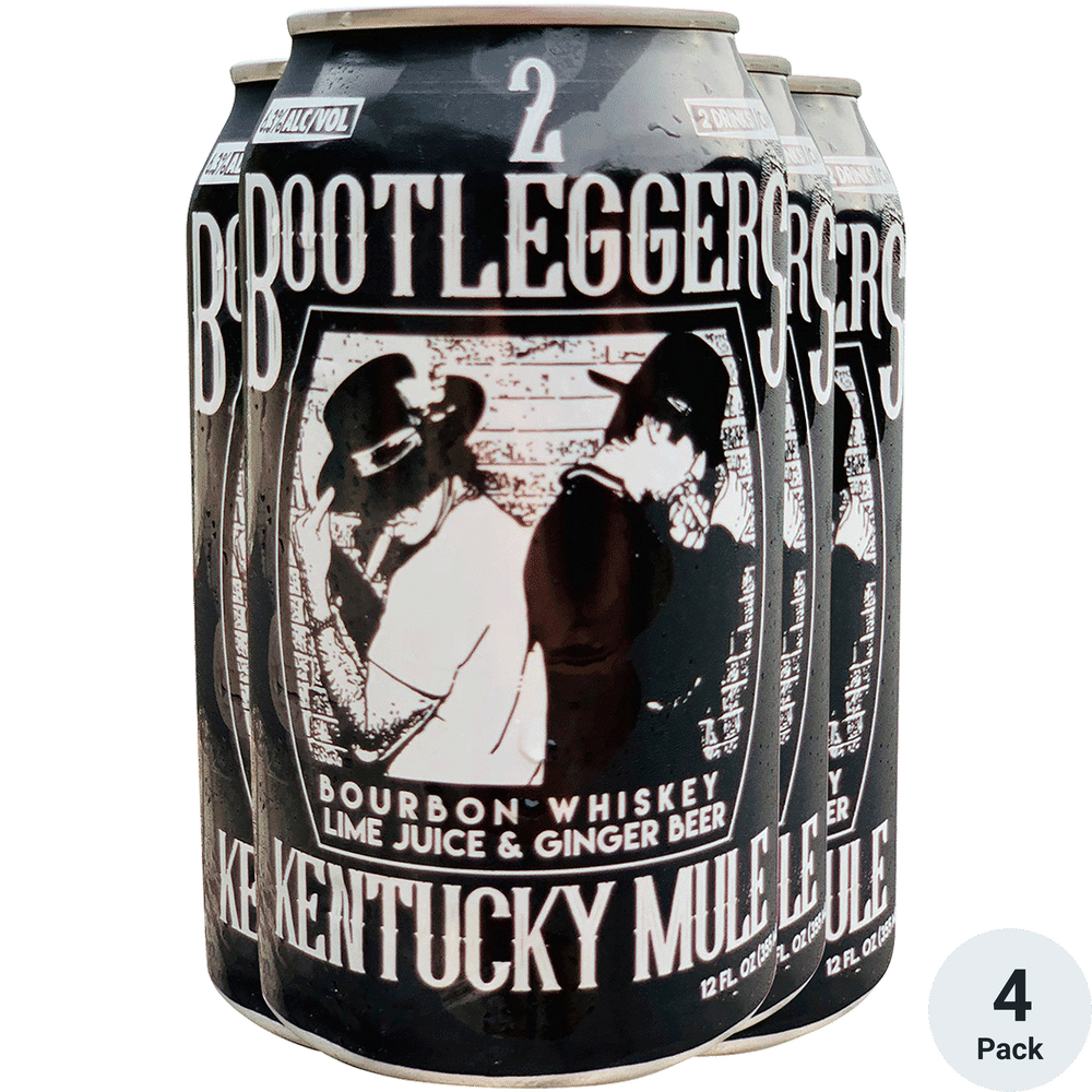 2 Bootleggers Kentucky Mule Ready To Drink Cocktail (4) Pack Cans at CaskCartel.com
