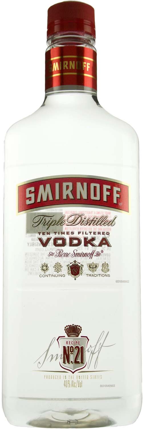 Smirnoff (PET Bottle) Vodka at CaskCartel.com