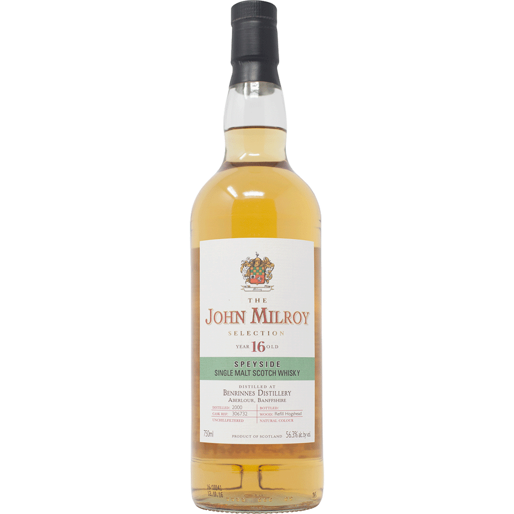 The John Milroy Selection Benrinnes 16 Year Old Speyside Single Malt Scotch Whisky at CaskCartel.com